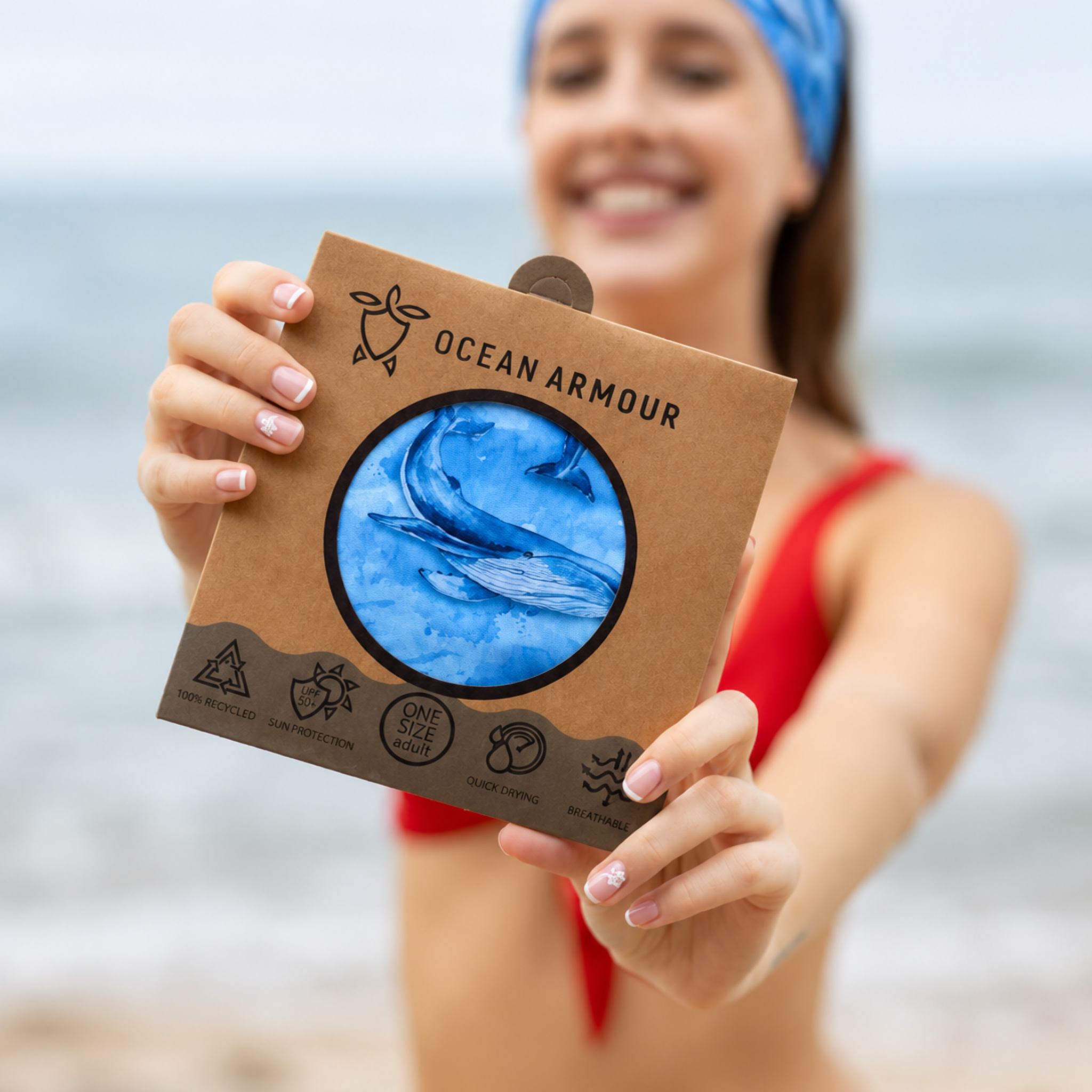 Humpback Buff (Neck Gaiter/Headband/Face Wrap)