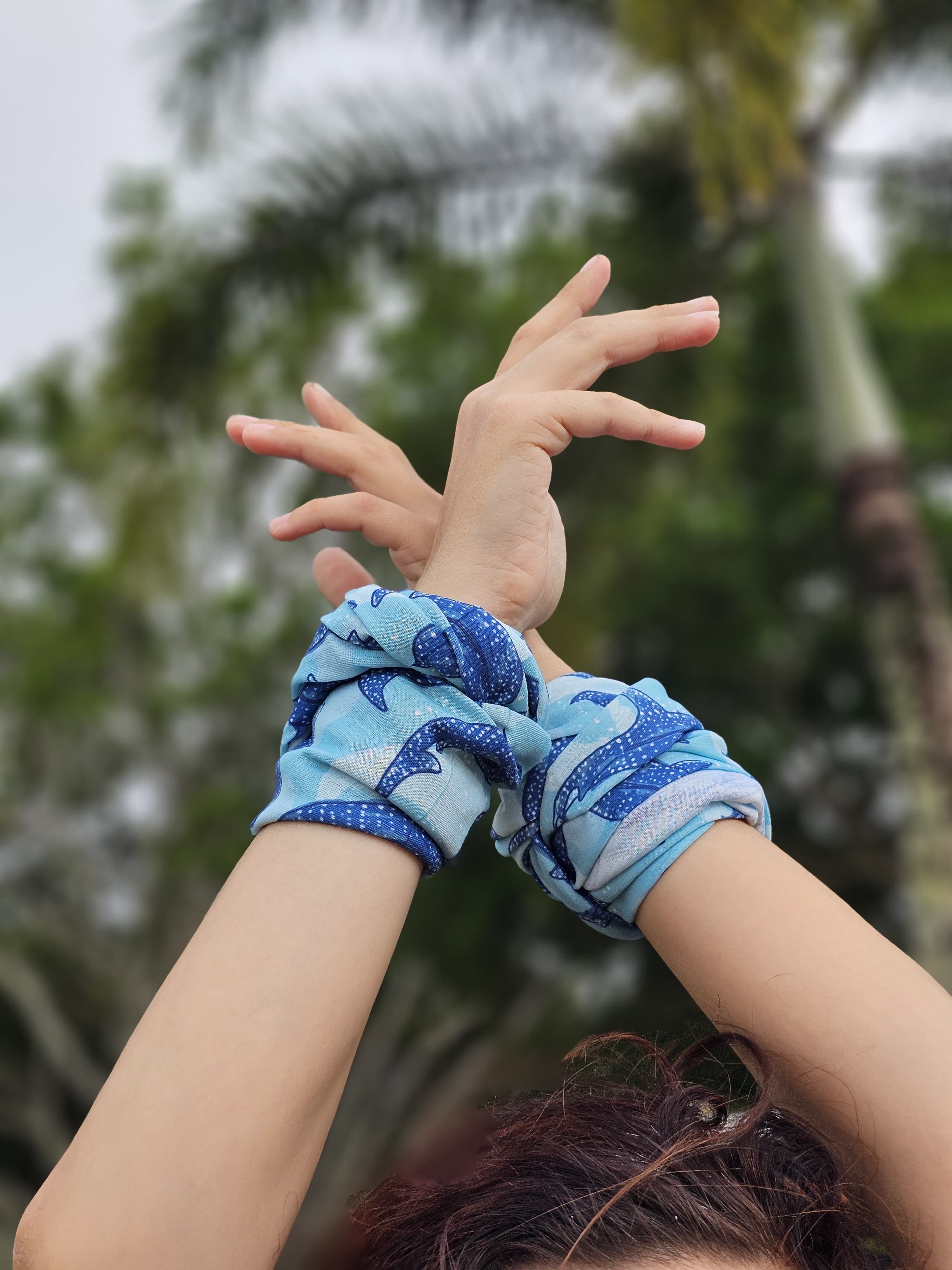 Whale Shark Buff (Neck Gaiter/Headband/Face Wrap)