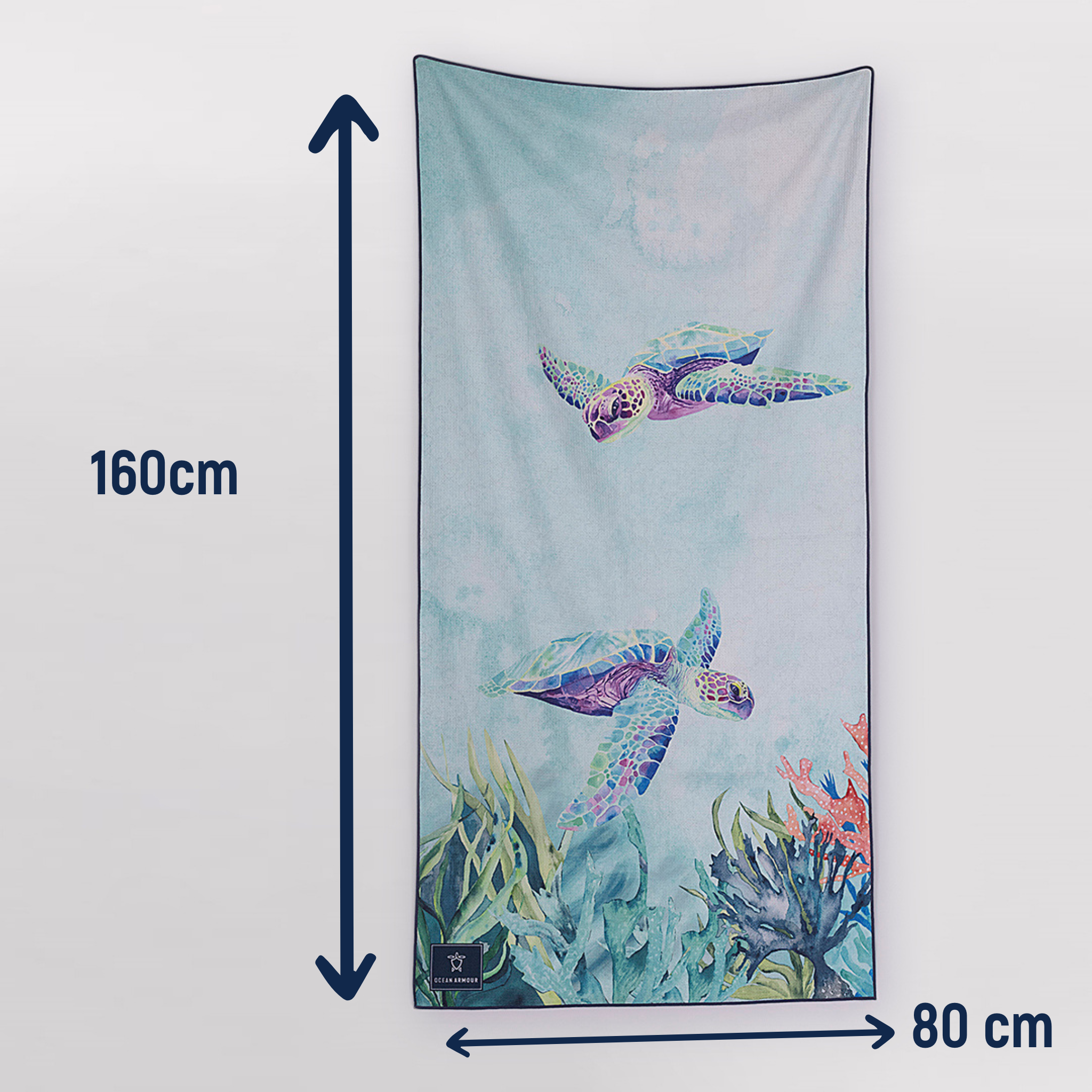 Sand-Free Beach Towel - Turtle